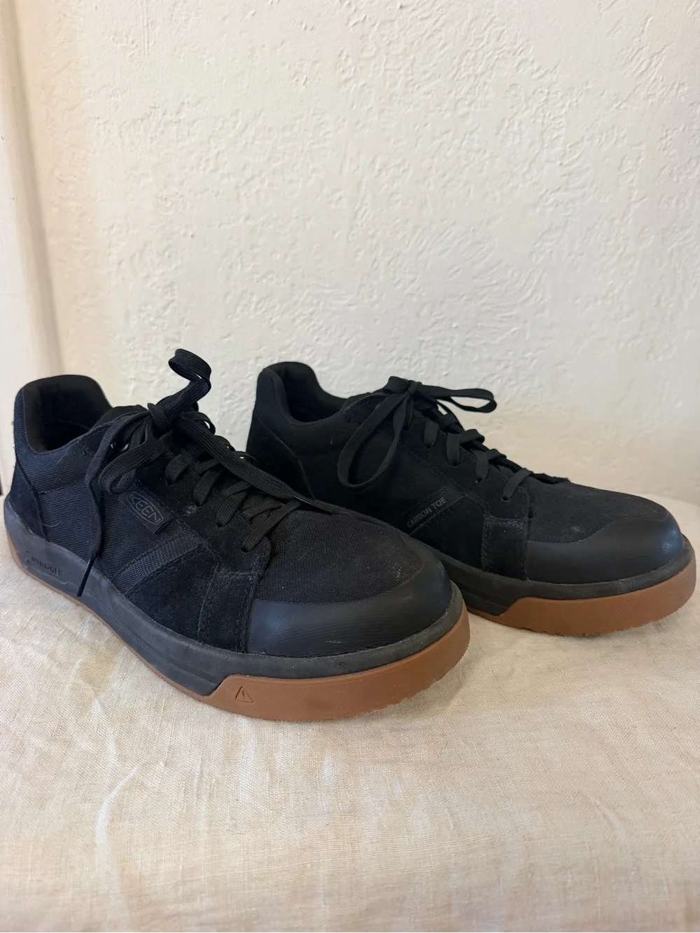KEEN Utility carbon Toe Work Shoe Low Top Men’s Size 9EE Black